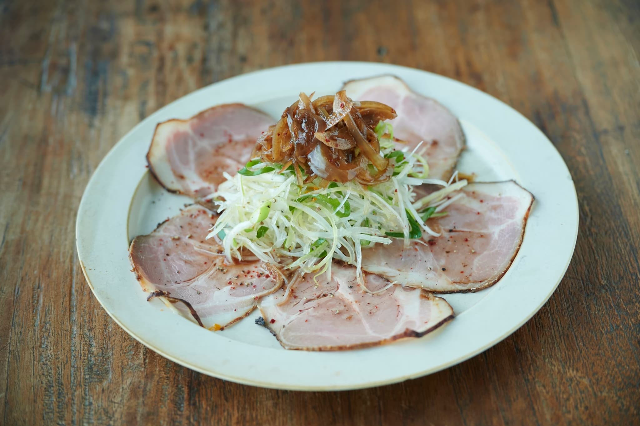 Miso-Marinated Chashu Carpaccio